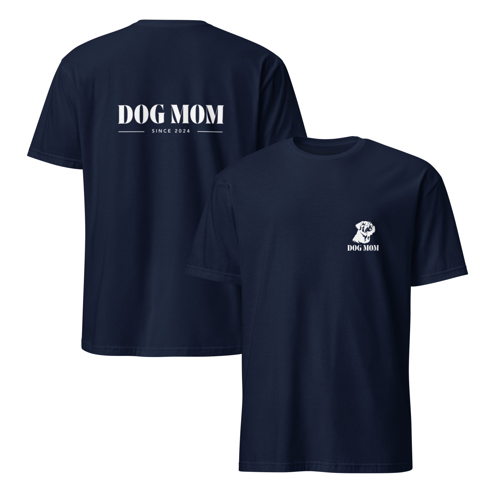 "Dog Mom" T-Shirt - Personaliseerbaar